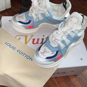 Louis Vuitton archlight sneaker blue size 37